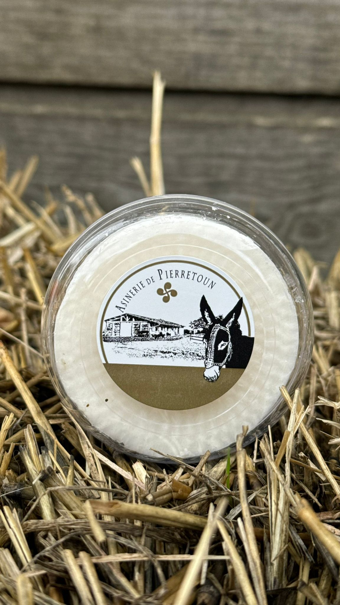 Savon à raser au lait d'ânesse - 50g