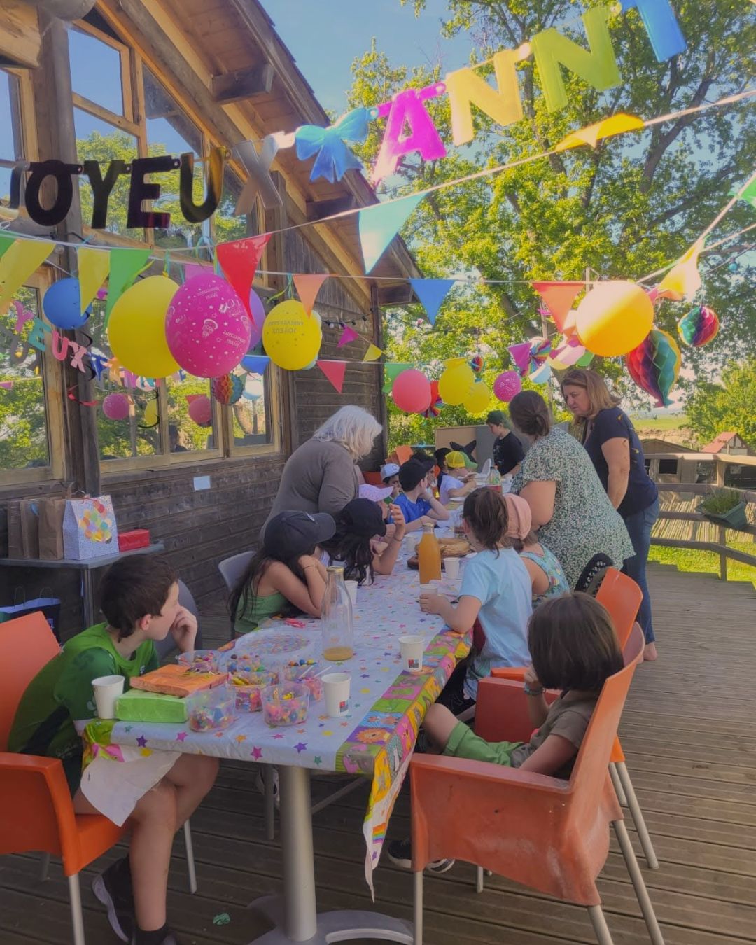 Anniversaire à la ferme