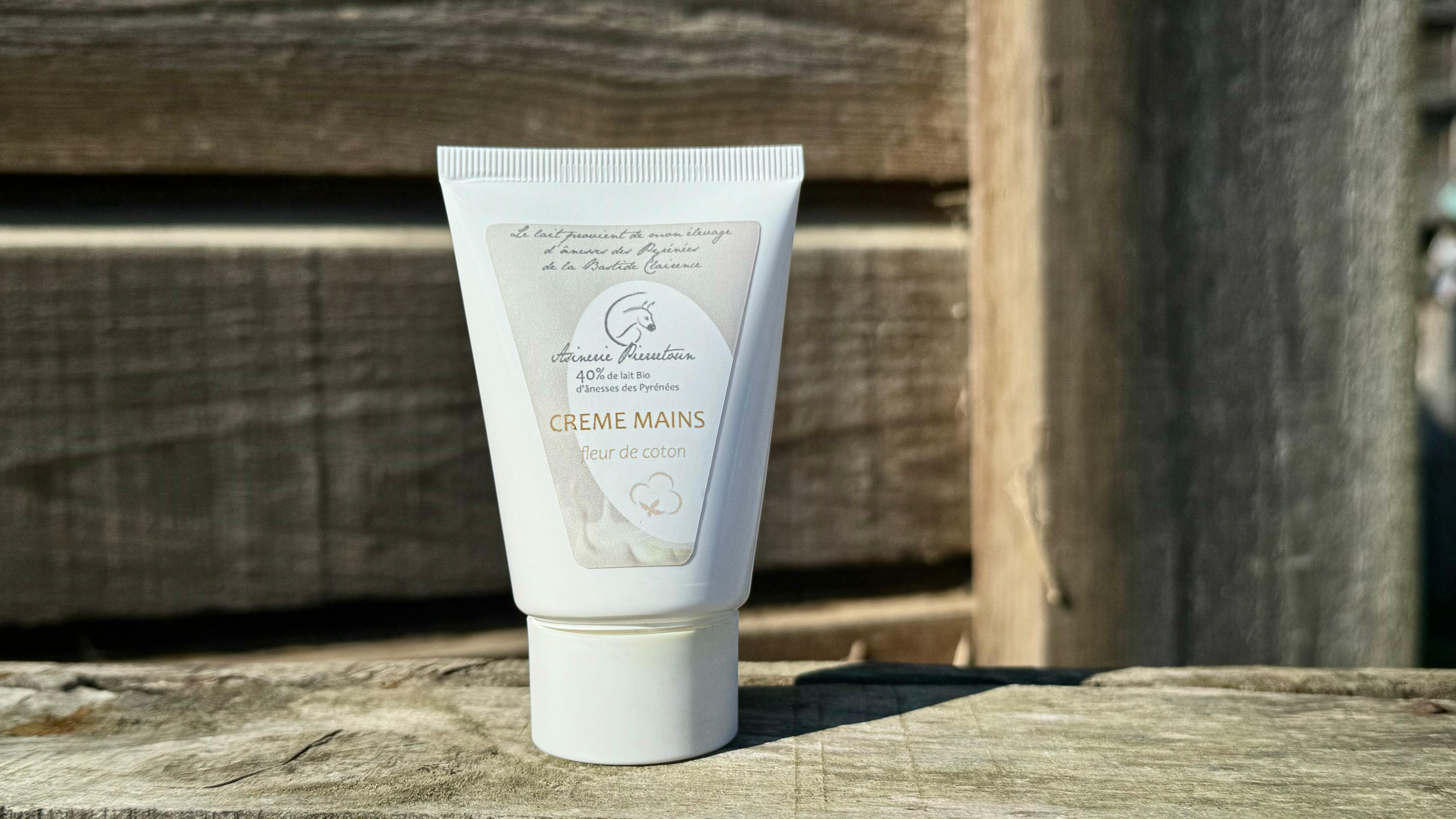 Crème mains 50ml 40% de lait d'ânesse Petit format