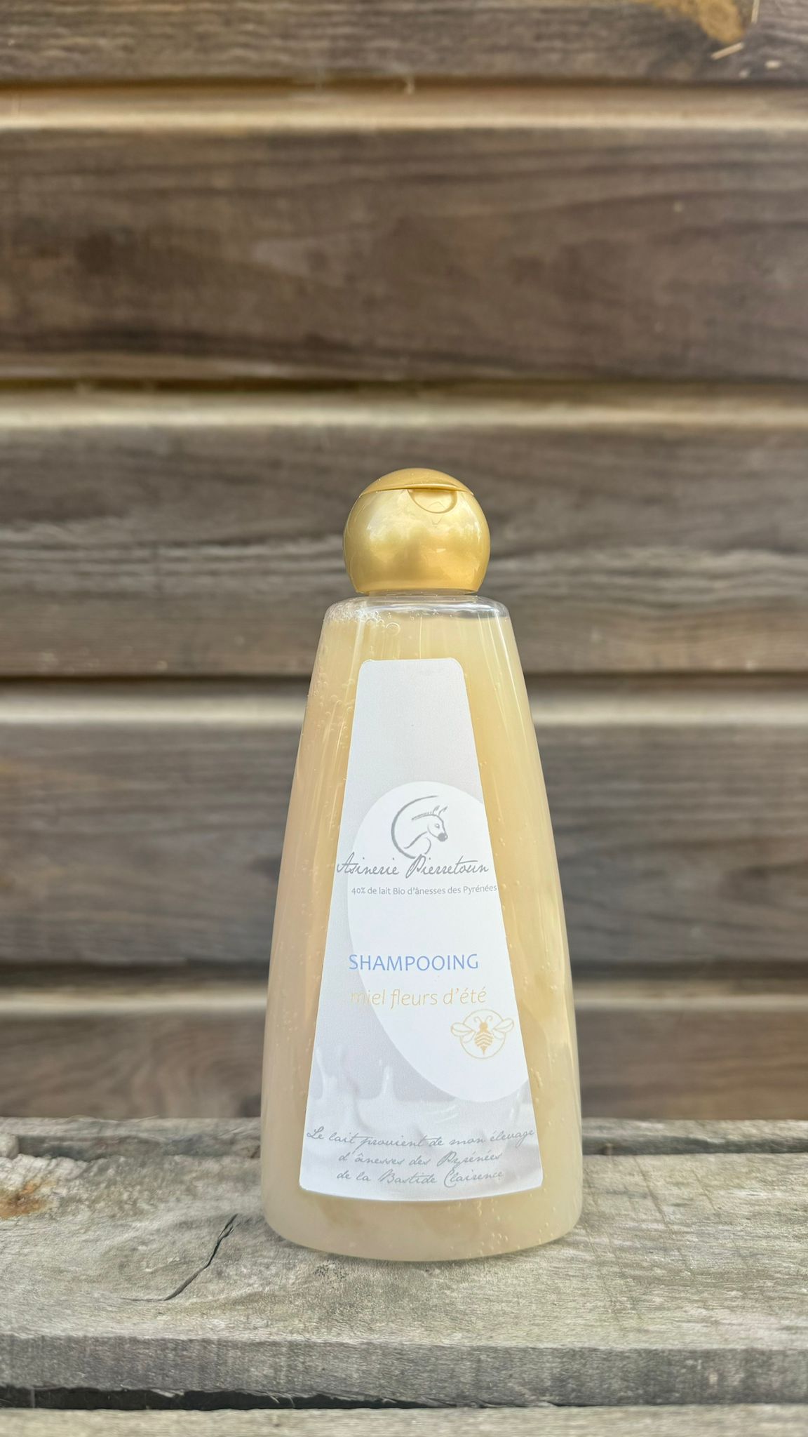 Shampoing 40% de lait d'ânesse - 250ml
