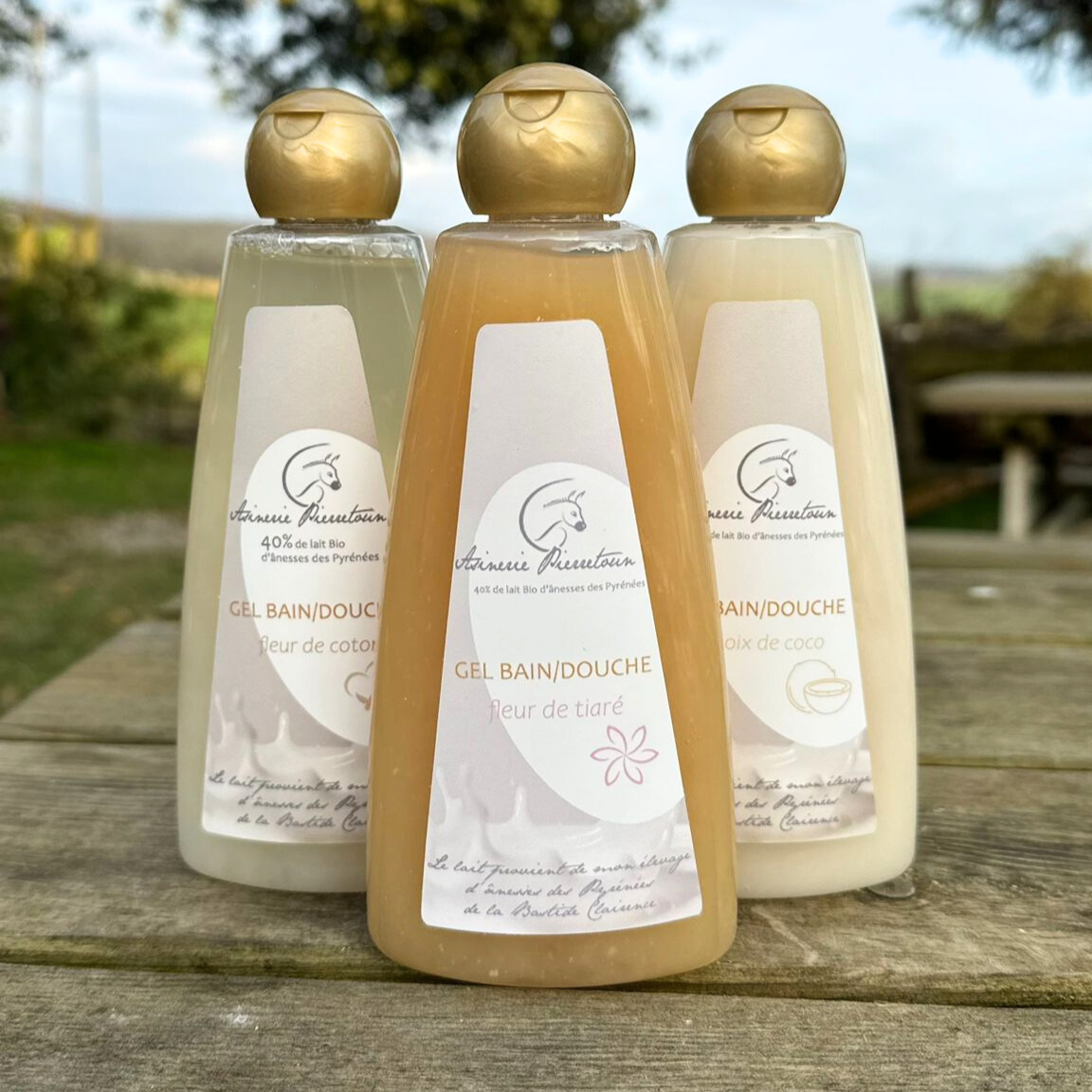 Gel douche  40% de lait d'ânesse - 250ml